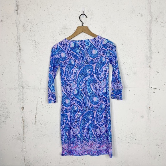 Lilly Pulitzer UPF 50 Sophie Dress Hello Sunshine Floral Print Dress - Picture 5 of 10